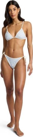 Onia Cleo String-Tie Bikini Bottom in Sky/egret at Nordstrom, Size X-Small