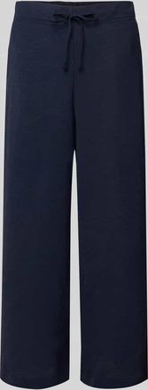 Christian Berg Culotte mit Kordelzug und Eingrifftaschen in Dunkelblau, Gr&ouml;&szlig;e 34