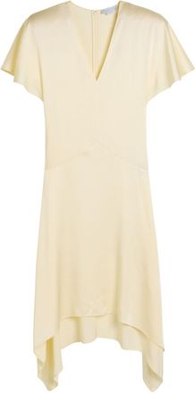 Stella McCartney Stella Mccartney Asymmetric Satin Midi Dress - Cream - 44 (UK12 / M)