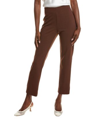 Anne Klein Hollywood Waist Straight Ankle Pant