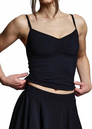 YEAR OF OURS Studio Baby Tank Top In Black