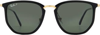 Ray-Ban Ray Ban Polarized Green Irregular Unisex Sunglasses RB4451 630658 53