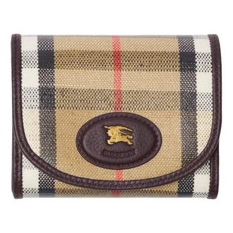 Burberry (WMNS) Burberry 25 Highlands Compact Wallet Sand 81122811