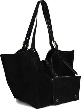 Jerome Dreyfuss Joseph M - Dames - Shoppers - Zwart - ONE Size - Leer - Tassen