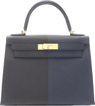 Hermès 2022 Kelly Sellier 28 Casaque shopper - Grijs