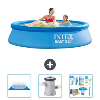 Intex Piscina Easy Set Redonda - 244x61 Cm - 6-piezas S21274