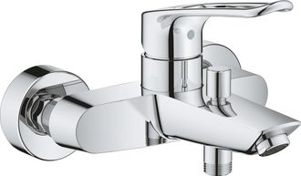 GROHE Eurosmart Grifo Monomando Para Ba&ntilde;era Dn 15. M&aacute;s Abierto Palanca De Manija Cromada