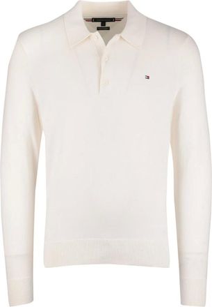 Tommy Hilfiger Heren, Truien, Beige, Maat: 2XL Katoen