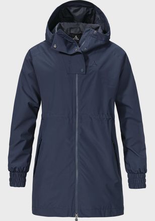 Sch&ouml;ffel Parka SCH&Ouml;FFEL Parka Style Bohorok WMS, Damen, Gr. 34, blau (8820, blau), Oberstoff: 100% Polyester; (Membran: Thermoplastisches Polyurethan); Futter: