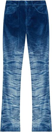 Diesel Pantalones D-Lie-Fsj - Trousers - Mujer - Azul - W24 L32