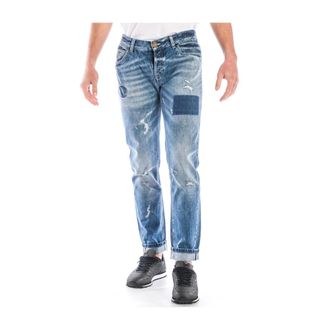 Daniele Alessandrini Slim Fit Jeans, male, Blue, W33, Jeans
