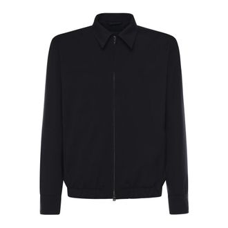 Herno Zip-up Jacket - Heren - Zomerjassen - Zwart - 2XL - Polyester - Jassen