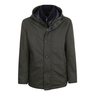 Fay Chaqueta Double Front - Coats - Hombre - Verde - XL