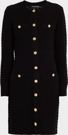 Toccin Darla Textured Knit Mini Dress