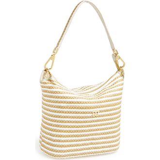 Eric Javits Dame Bucket Bag in White Mix at Nordstrom