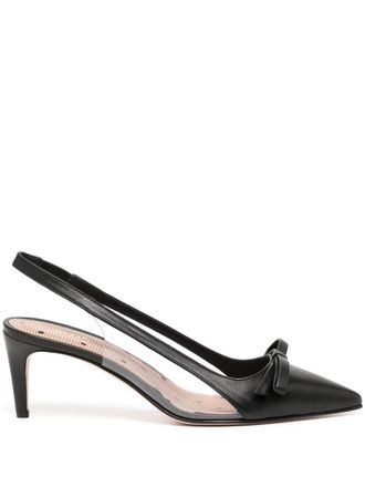 Red(v) Pumps con cinturino posteriore - Nero