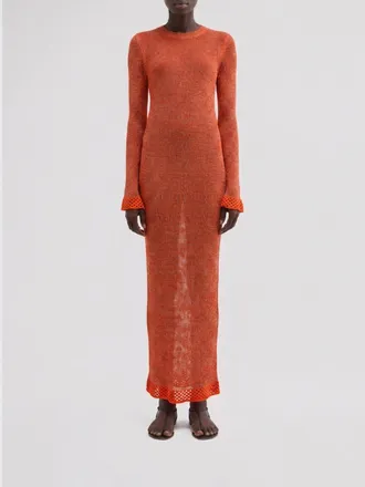 MACCAPANI Sara Dress in Cotton Blend Knit