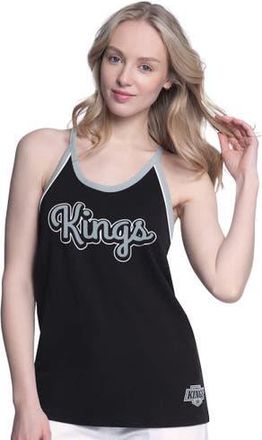 G-III 4Her by Carl Banks Womens G-III 4Her by Carl Banks Black Los Angeles Kings Curveball Racerback Tank Top at Nordstrom, Size X-Large