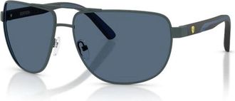 Ferrari Zonnebrillen - Heren - Zonnebrillen - Grijs - 64 MM - Accessoires