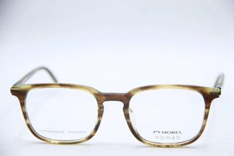 MOREL Unisex 40124N Square Eyeglasses In Tortoise