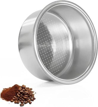 OEM Cesta De Filtro Para Espresso De 51 Mm - Filtro De Caf&eacute; De Acero Inoxidable Para M&aacute;quinas Delonghi Y Accesorios Para La Preparaci&oacute;n De Caf&eacute;