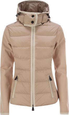 Moncler Padded Sweatshirt With Hood And Zip