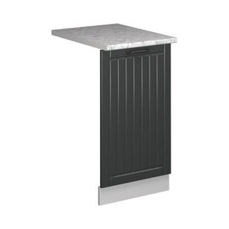 Vicco Panel Frontal Del Lavavajillas Fame-line, Antracita Casa De Campo, 45 Cm, Et M&aacute;rmol Vicco