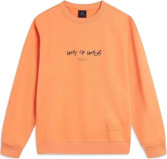 Li-Ning Way Of Wade Logo Sweatshirt Orange AWDT941-7