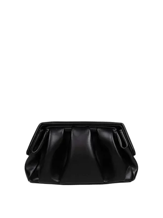 Themoir&egrave; Afrodite Handbag in Black Vegan Fabric