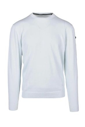 Roberto Ricci Design Crew Neck Sweater Cotton - Aquamarine