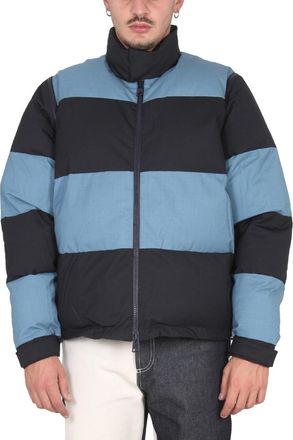 Sunnei Virgin Wool Down Panel Down Jacket - Blue