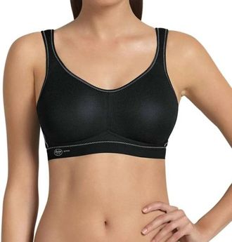 Anita Air Control Sports Bra In Black