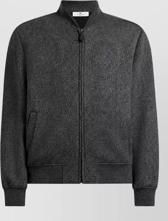 Etro jacquard bomber jacket