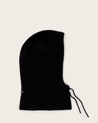 AllSaints Main: 32% Alpaca, 32% Wool, 30% Polyamide, 6% Elastane Clea Balaclava, Size: One Size