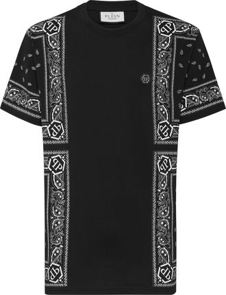 Philipp Plein T-Shirt Ronde Hals Paisley