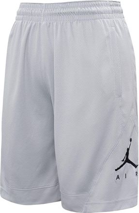Nike Jordan Air Jordan Rise Striped Triangle Logo Printing Quick-dry Knit Basketball Short Pant Male Grey BV5265-012