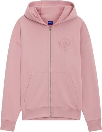 HUGO BOSS Felpa con cappuccio - Rosa