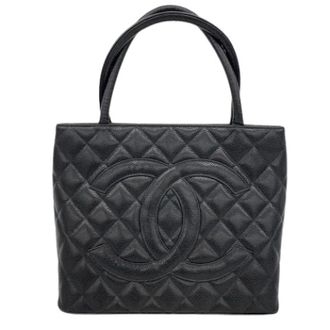 Chanel Pre-owned Tote Bags, female, Black, Size: ONE SIZE Pre-owned Vintage Tote Bag