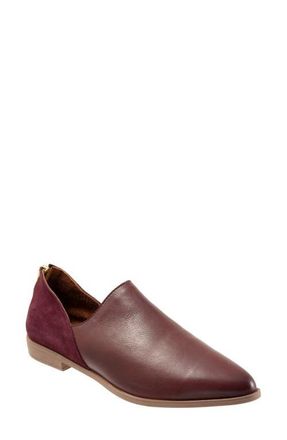 Bueno Beau Pointed Toe Loafer in Merlot at Nordstrom, Size 10.5-11Us