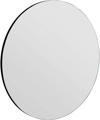 Dmora Espejito Phaeton, Espejo, Objeto de decoración de pared, Decoración de espejo, 70x2h70 cm, Negro, con embalaje reforzado - Dmora