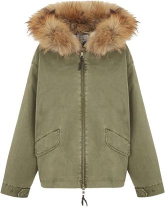 BLONDE No.8 Vesten - Dames - Winterjassen - Groen - M - Jassen