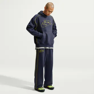 Nike Mens Air Open-Hem Fleece Pants in Grey | IF1284-013