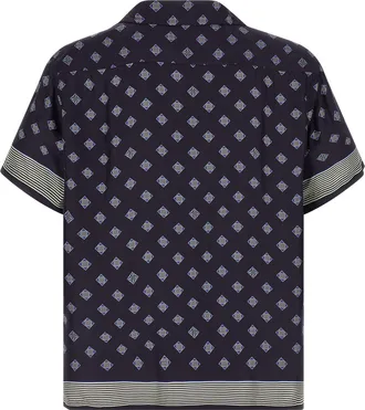 Bode Mens Blue Silk Blouse