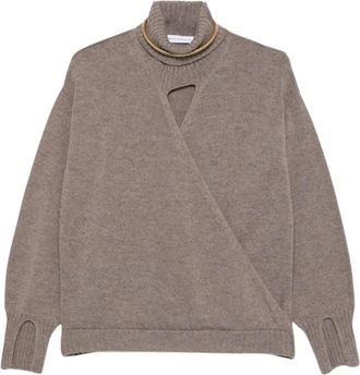 Simona Corsellini Donna, Maglie, Beige, M, new