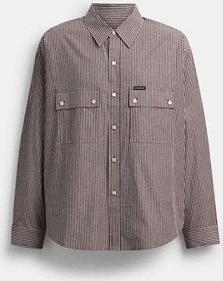 Coach Long Sleeve Button Up Shirt