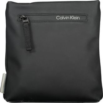 Calvin Klein Mens Nylon Crossbody Bag K50k504778 - Black - One Size