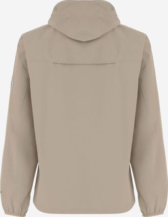 Save The Duck Mens Jacket Hooded Nylon Beige Polyester