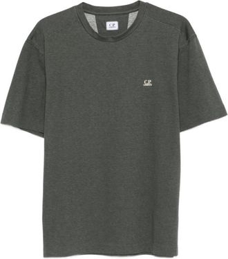 C.P. Company Dark Grey Logo T-Shirt