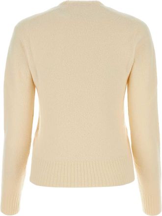 Jil Sander Womens Wool Sweater Beige Primario