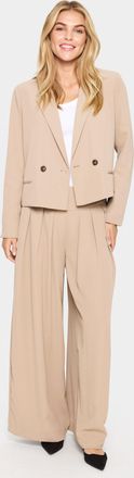 Saint Tropez Casual broek Loose fit Crockery beige